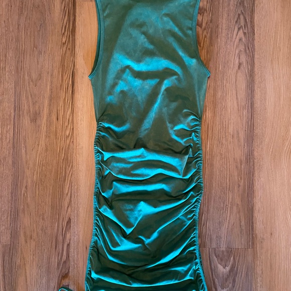 Zara Teal Dress with Tags - Picture 9 of 13
